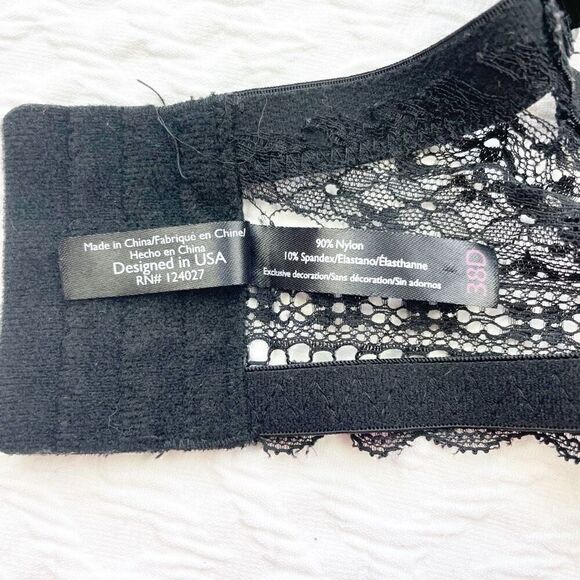 BUY 1 GET 1 FREE Black fuchsia 38d black bra lace - Picture 8 of 12